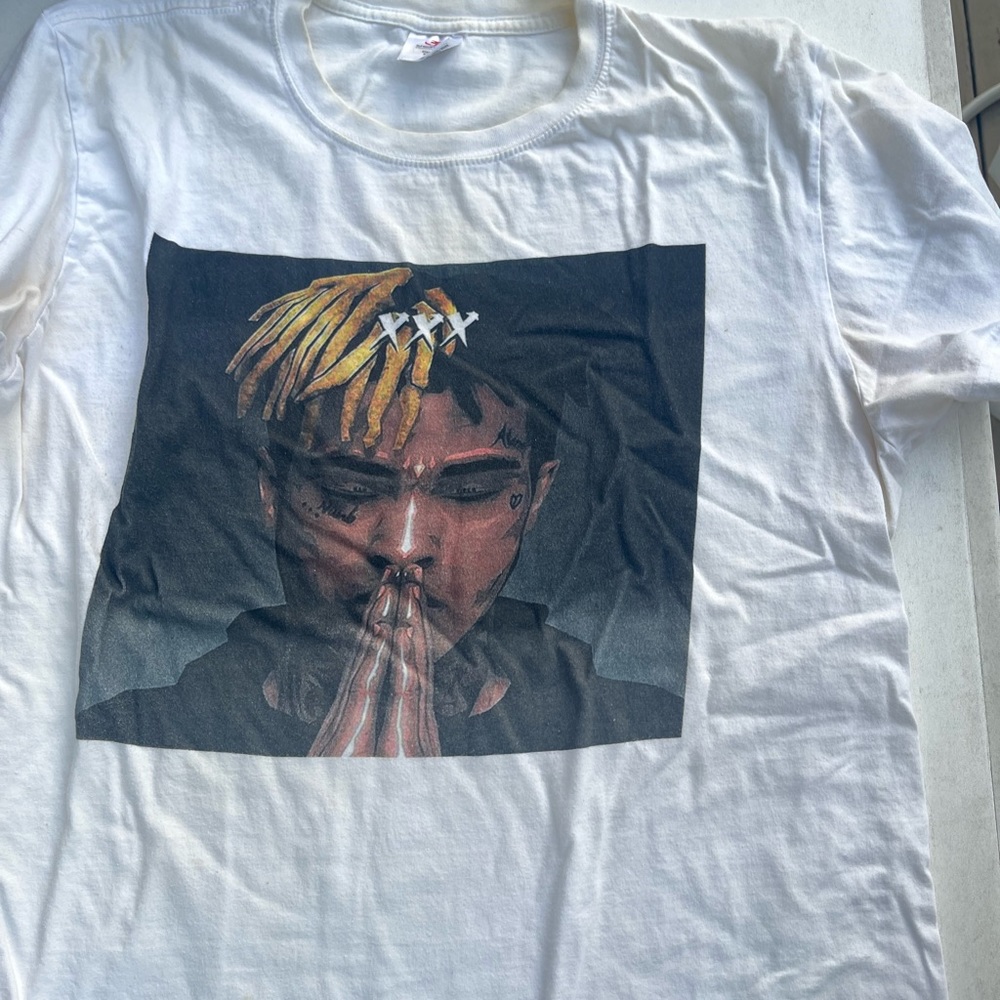 xxxtentacion white tee